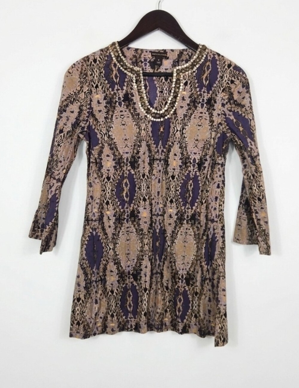 Dana Buchman sequin top blouse